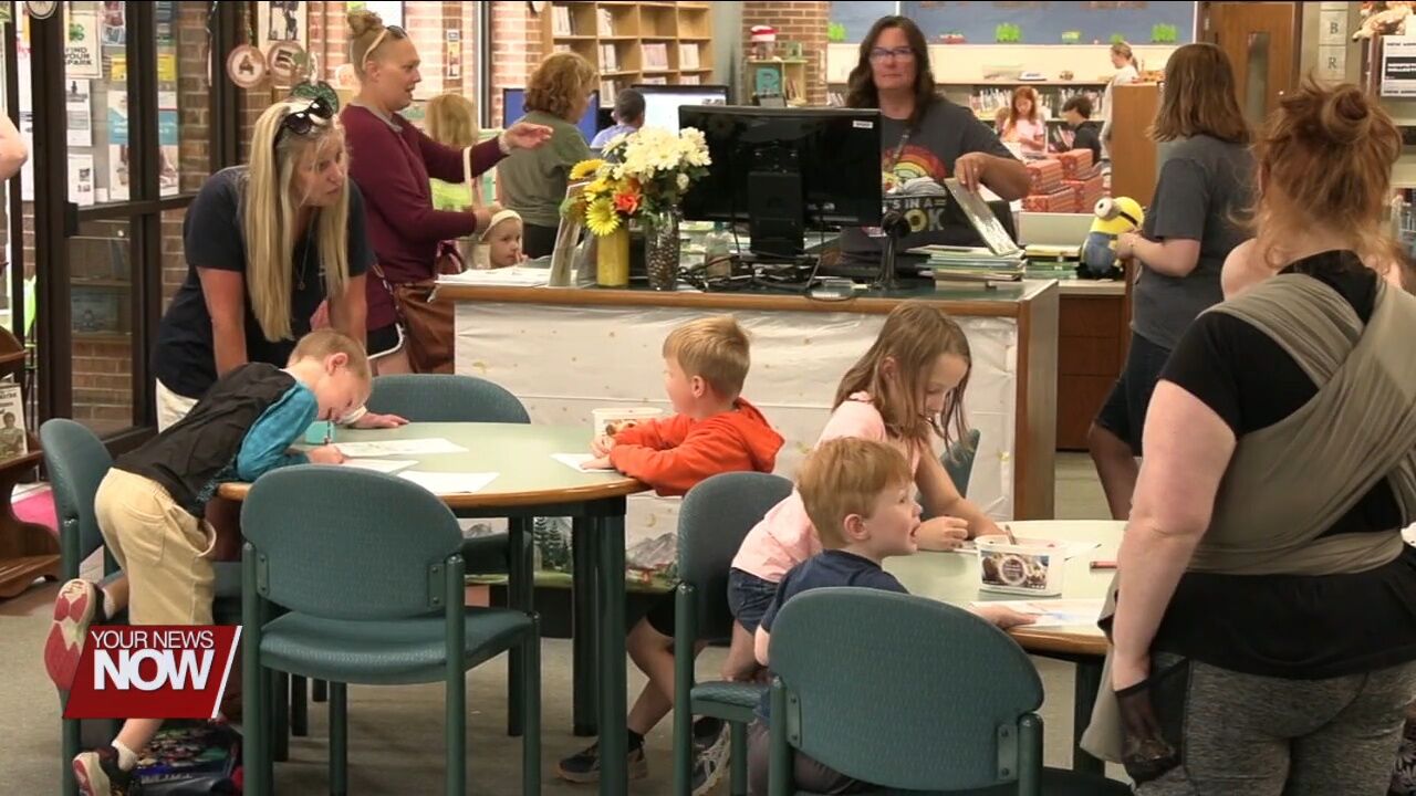 New Bremen Library gets kids hyped for books by throwing a summer reading kickoff party